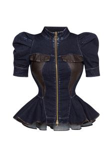 Блейзер JIORO ESSENTIALS, Blue Denim