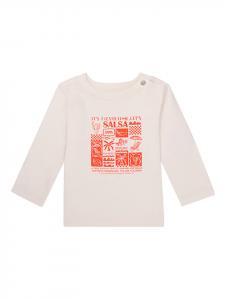 Рубашка с длинным рукавом Noppies, белый