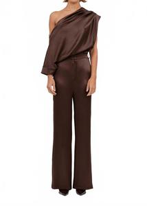 Кензи топ в шоколадном цвете NONCHALANTLABEL