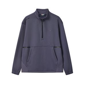 Белая толстовка мужская FILA, темно-фиолетовый