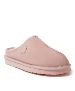 Женские тапочки-сабо Fireside By Greta из натуральной овчины Dearfoams, розовый