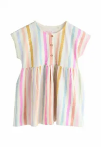 Трикотажное платье стандартного кроя Next, Rainbow Stripe