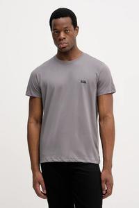 Хлопковая футболка t-shirtrn 365 BOSS, серый