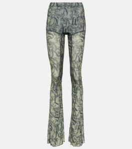 Расклешенные брюки с принтом halcyon Knwls, мультиколор