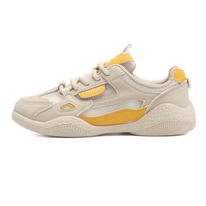 RENBEN Дышащие нескользящие низкие повседневные туфли женские бежево-серые, цвет Beige Gray