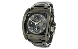 SEIKO Часы Chronograph Series Quartz Movement Watch Men's Watch Black Dial, Jasper