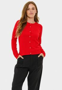 Кардиган Saint Tropez JEMMASZ, Chinese Red/Mottled Light Red