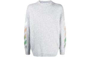 SS21 Свитер мужской серый Off-White, серый