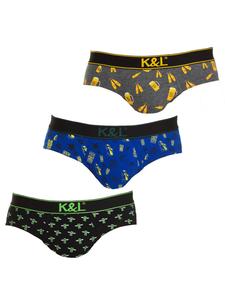 Трусы Kisses and Love, разноцветный