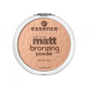 Матирующая бронзирующая пудра 01 Natural, 15 г Essence, Sun Club Matt Bronzing