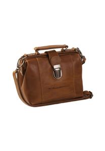 Кожаный футляр для врача Wax Pull Up 24 см The Chesterfield Brand, цвет Cognac