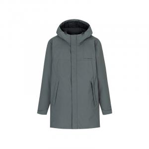 Анта Пуховая Куртка Мужская Тёмная Камера Серая CHAOJIANTA, Мистическая Хижина Серая