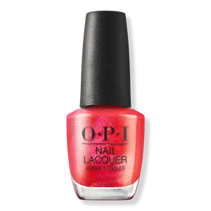 Лак для ногтей, красные/оранжевые/желтые оттенки OPI, Heart and Con-Soul (pearlescent red)