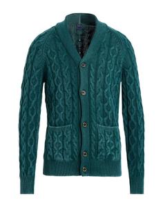 Кардиган Fedeli, темно-зеленый