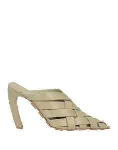 Мюли Bottega Veneta, зеленый