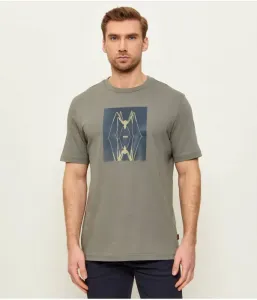 Футболка Te_Creature regular fit Boss Orange, зеленый