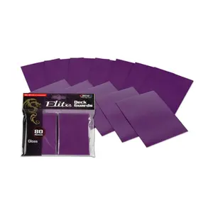 Элитные глянцевые конверты для визиток — шелковица (80), Card Sleeves (BCW Supplies)