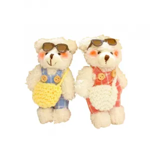 Очки солнцезащитные Bear Dolls плюшевый кулон высота 12см LEVENKENESS, Sharing Style-Sunglasses Bear Crossbody Bag