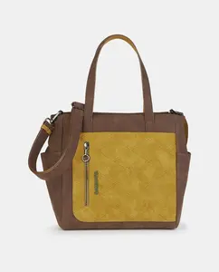 Сумка с застежкой-молнией Caminatta, коричневый