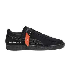 Кроссовки Mercedes-AMG Petronas F1 x Suede Puma, черный