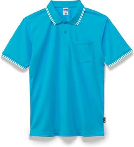 Футболка-поло LIFEMAX MS3121, унисекс, для взрослых, бирюзовый