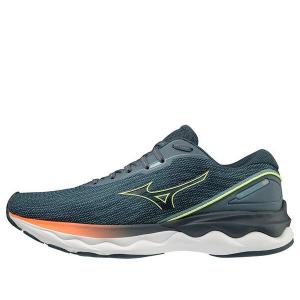 Кроссовки wave skyrise 3 'dark green' Mizuno, серый