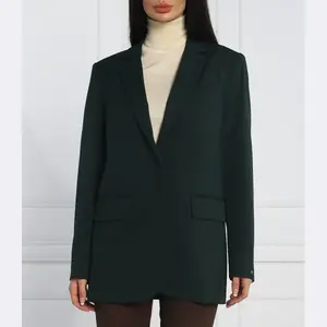 Элегантный пиджак свободного кроя Tommy Hilfiger, зеленый