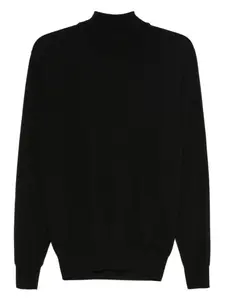 Шерстяной свитер Altea, черный