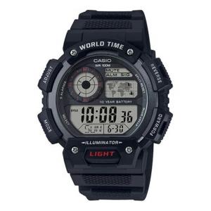 Часы CASIO G Shock Quartz Waterproof Sports Shockproof Black Strap Mens Black Digital, черный
