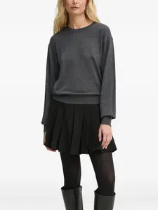 Джемпер с длинными рукавами Mantea By Malene Birger, серый