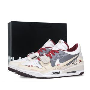 Legacy 312 Cushioning Support Low top Vintage баскетбольные кроссовки мужские Jordan, бежевый/коричневый