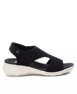 Женские сандалии на плоской подошве XTI, черный