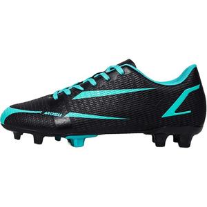 Футбольные бутсы для детей и подростков с низким верхом, амортизирующие, устойчивые к истиранию, дышащие, противоскользящие QIUTEXIONG, зеленый