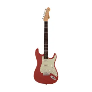 Электрогитара Fender Japan Traditional II 60s Stratocaster, гриф из палисандра, цвет Fiesta Red