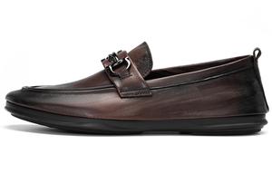 Роберта ди Камерино повседневные кожаные туфли мужские коричневые