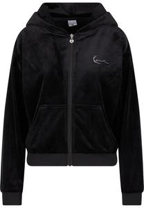 Толстовка с капюшоном на молнии Karl Kani, черный