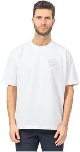 Футболка Guess Jeans SS CN OS с вышитой нашивкой, мужская, повседневная