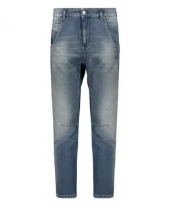 Выстиранные джинсы Diesel, синий