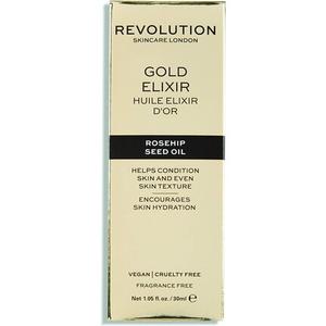 Revolution Skincare London Питательное масло с маслом золота и семян шиповника, 30 мл, Revolution Beauty