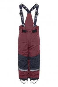 Детские брюки IDRE KIDS PANTS 6 Didriksons, бордовый