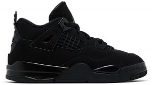 Кроссовки Air Jordan 4 Retro TD 2025, черный