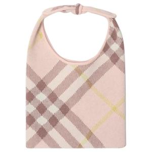 Burberry Розовая женская сумка из полиэстера
