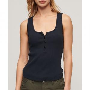Рубашка Superdry Essential Button Down Sleeveless, синий