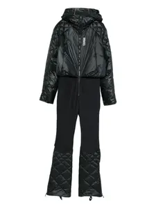 Стеганый лыжный комбинезон с завышенной талией Colmar, черный