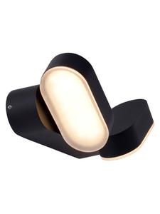 Näve Уличный светодиодный настенный светильник "MOTUS" черного цвета - класс энергоэффективности E