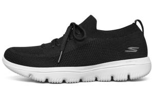 Кроссовки Go Walk Evolution Ultra Lifestyle женские с низким верхом, черные/белые Skechers