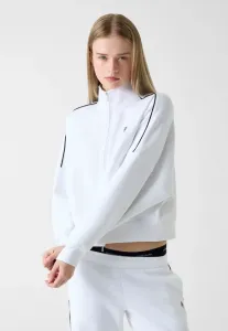 Толстовка mitrollkragen на молнии Guess Jeans, Weiß