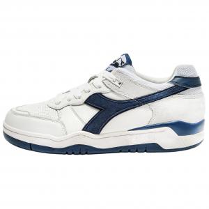 Diadora Мужские повседневные кроссовки B.560 Slip Resistant Abrasion Resistant низкие бело-синие
