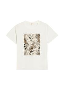 Футболка Koton Print T-shirt, Off White/Off-White