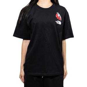 Футболка унисекс черная The North Face, черный